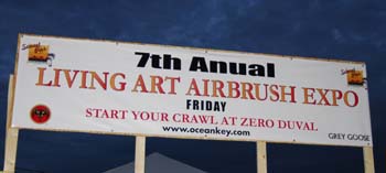 Living Art AirBrush EXPO 2007 photo - Duval Street, Key West